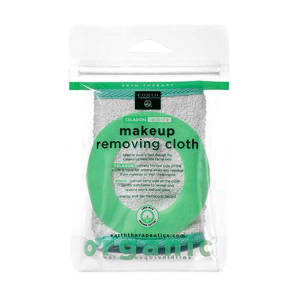 Earth Therapeutics Organic Cotton Makeup Removing Cloth, 1 Ea