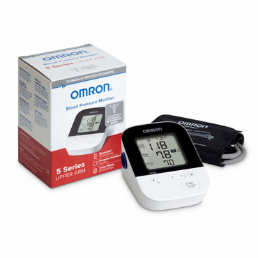 Omron 5 Series Wireless Upper Arm Blood Pressure Monitor, 1 Ea