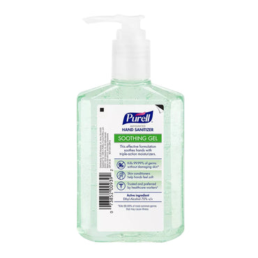Purell Advanced Hand Sanitizer, Soothing Gel, 8 Oz