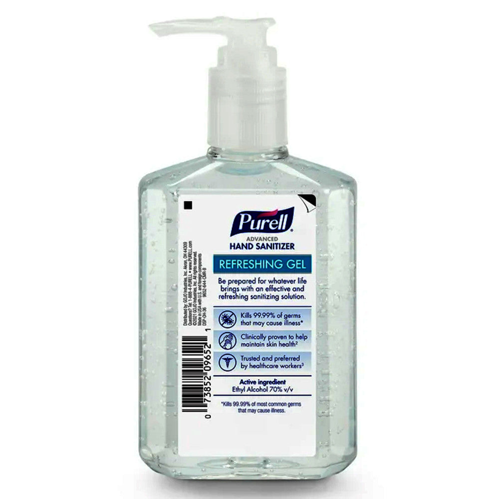Purell Advanced Hand Sanitizer Refreshing Gel, 8 Oz