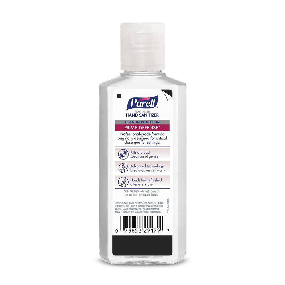Purell Prime Defense Advanced Hand Sanitizer, Essential Protection, 4 Oz