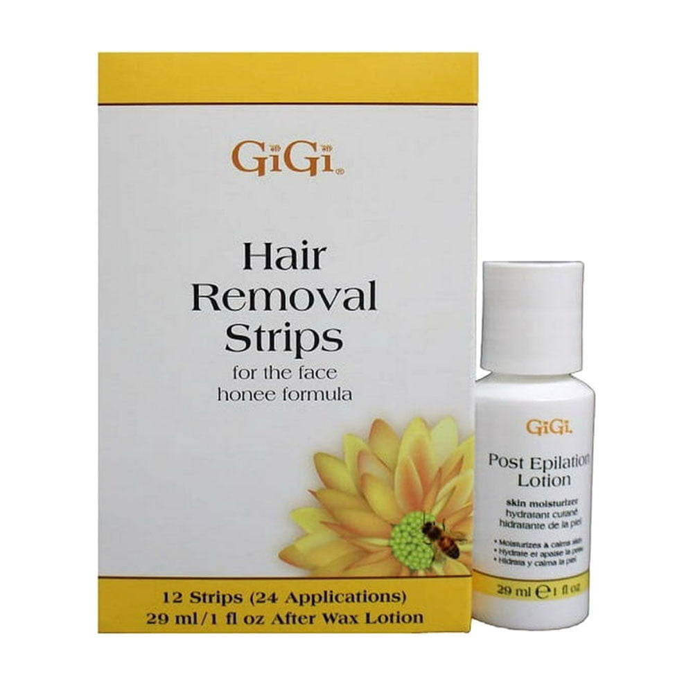 Gigi Hair Removal Strips for the Face, 12 Ea