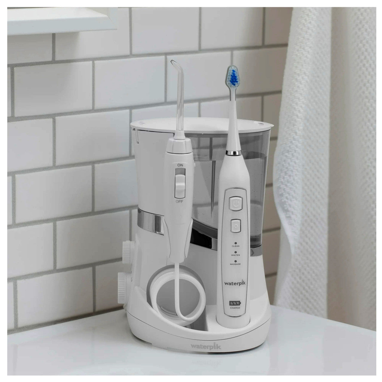 Waterpik Complete Care 5.0 Water Flosser and Sonic Electric Toothbrush Kit, Assorted, 1 Kit