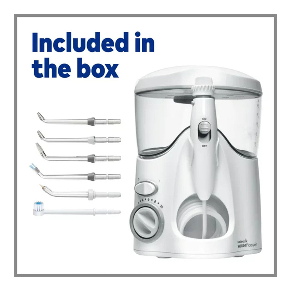 Waterpik Ultra Countertop Water Flosser Oral Irrigator, White, 1 Ea