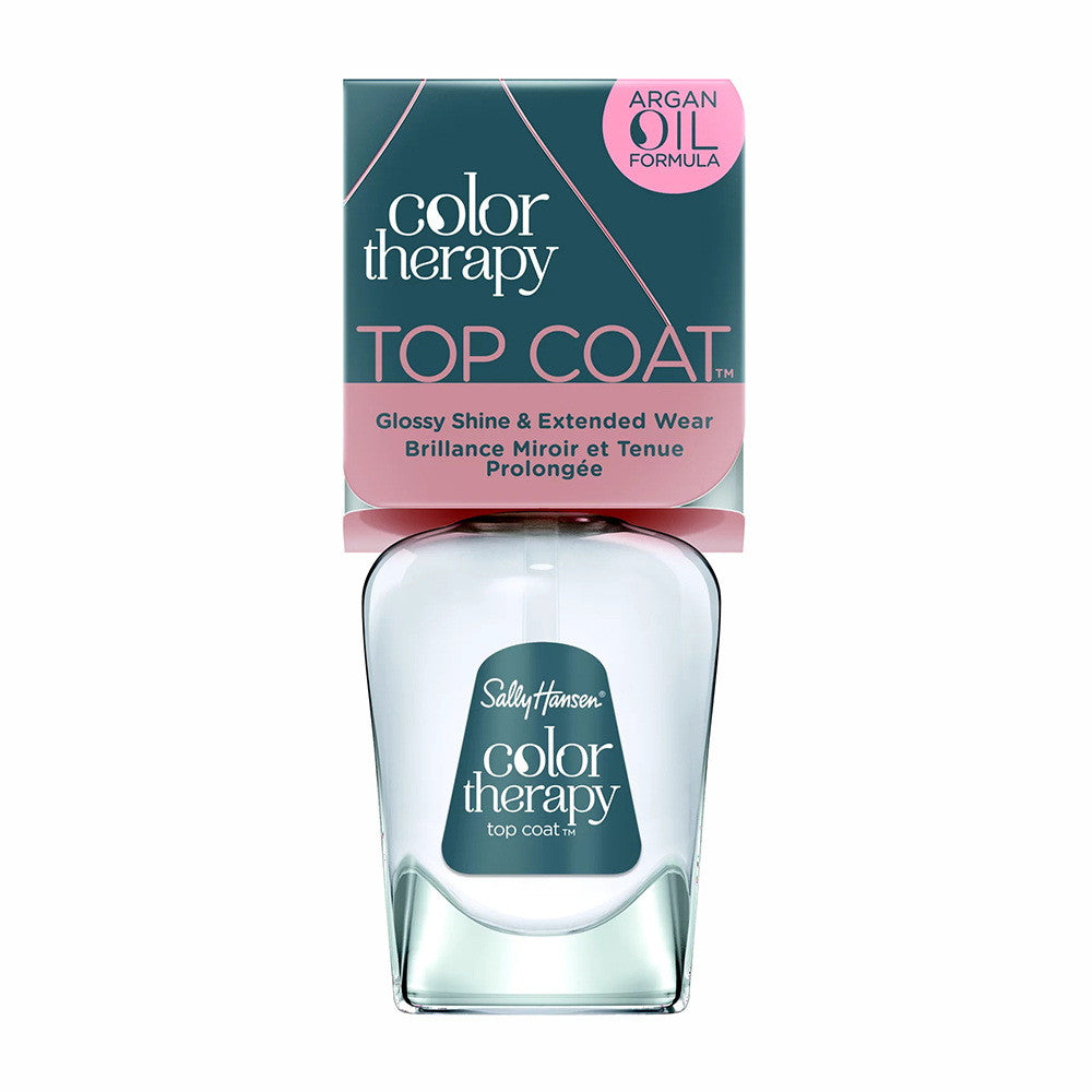 Sally Hansen Color Therapy Nail Treatment, Top Coat, 0.5 Oz