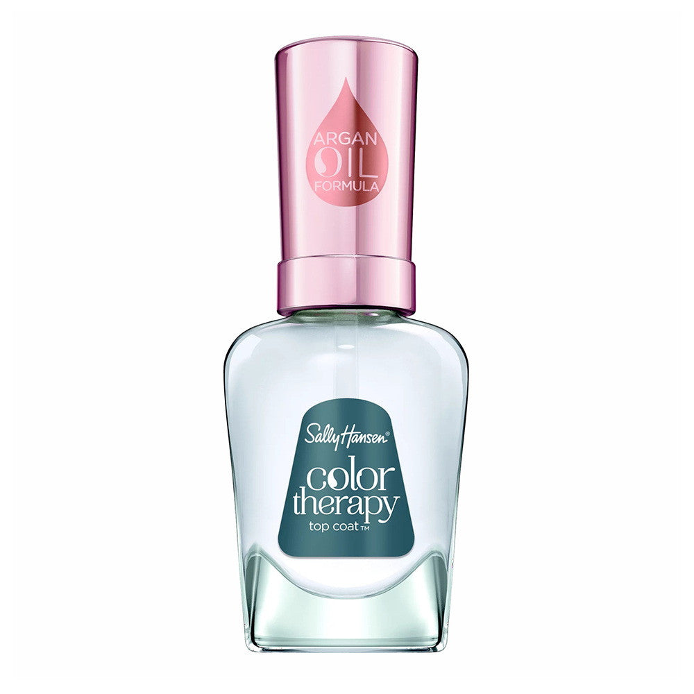 Sally Hansen Color Therapy Nail Treatment, Top Coat, 0.5 Oz