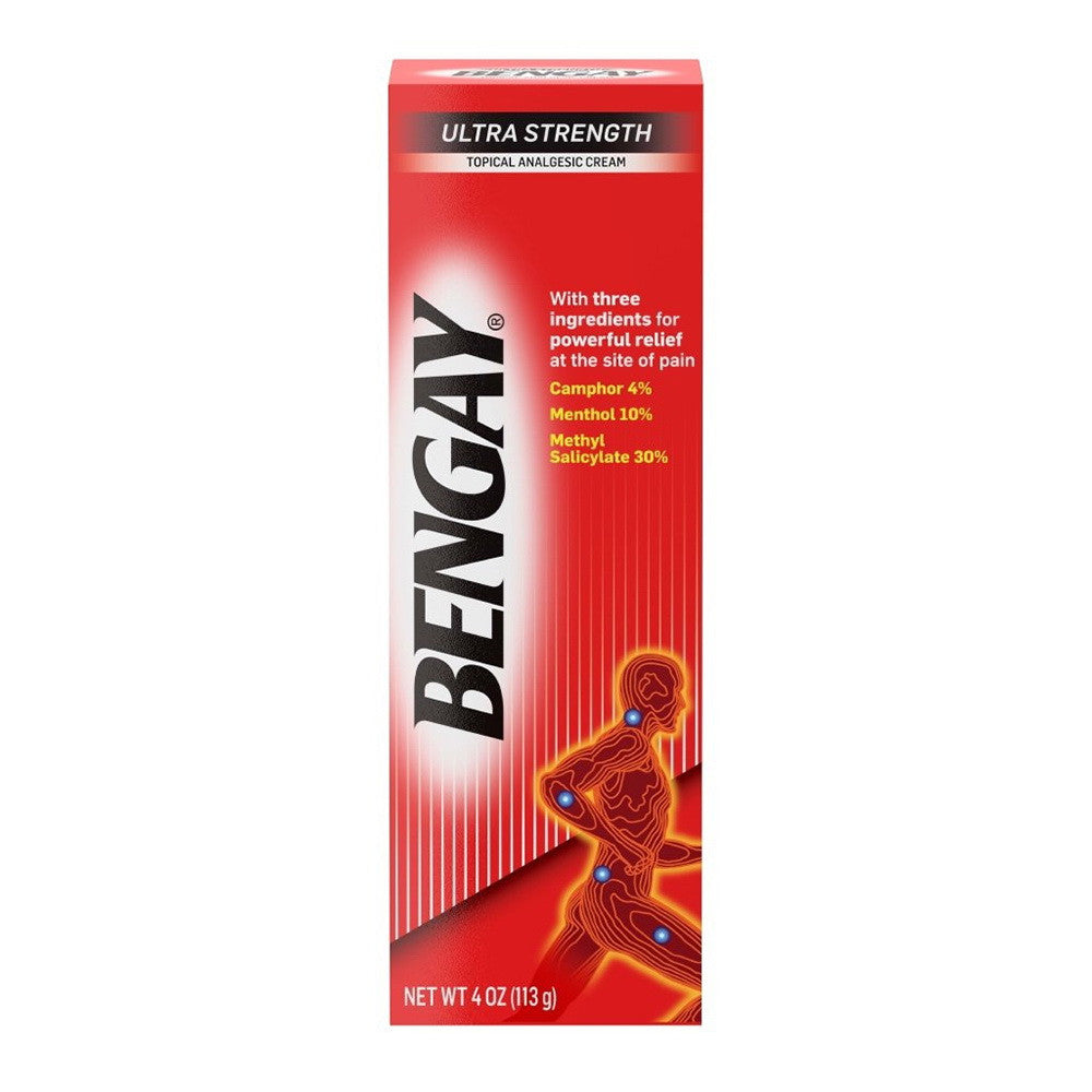 Bengay Ultra Strength Pain Relieving Cream, 4 Oz