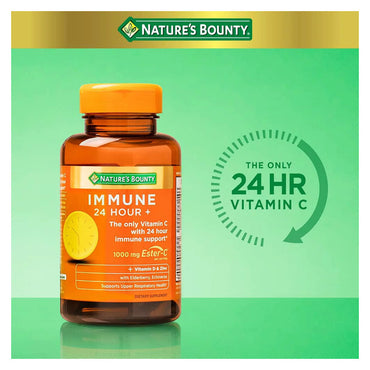 Natures Bounty Immune Support 24 Hour Plus Softgels, 50 Ea