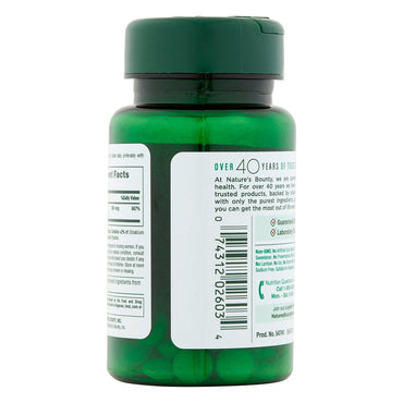 Natures Bounty Mega Chromium Picolinate 800 Mcg Dietary Supplement Tablets - 50 Ea