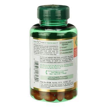 Natures Bounty Co Q-10 200 Mg Softgels, Dietary Supplements, 80 Ea