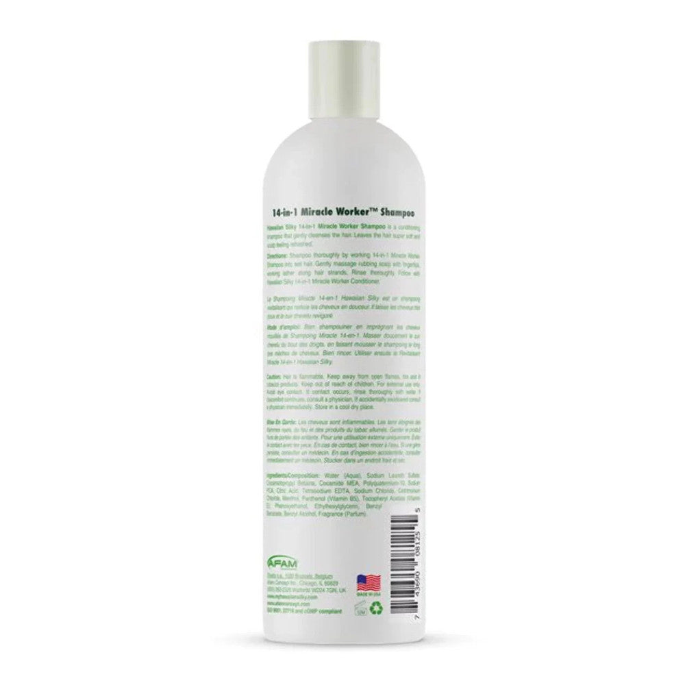 Hawaiian Silky 14-In-1 Miracle Worker Shampoo, 16 Oz