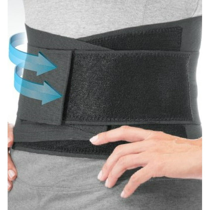 Mueller Adjustable Back Brace, Black, One Size, 1 Ea