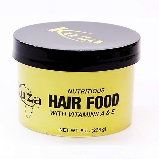 Kuza Hair Food with Vitamins A and E for Dry Scalp and Healthy Shine 8Oz (226g)