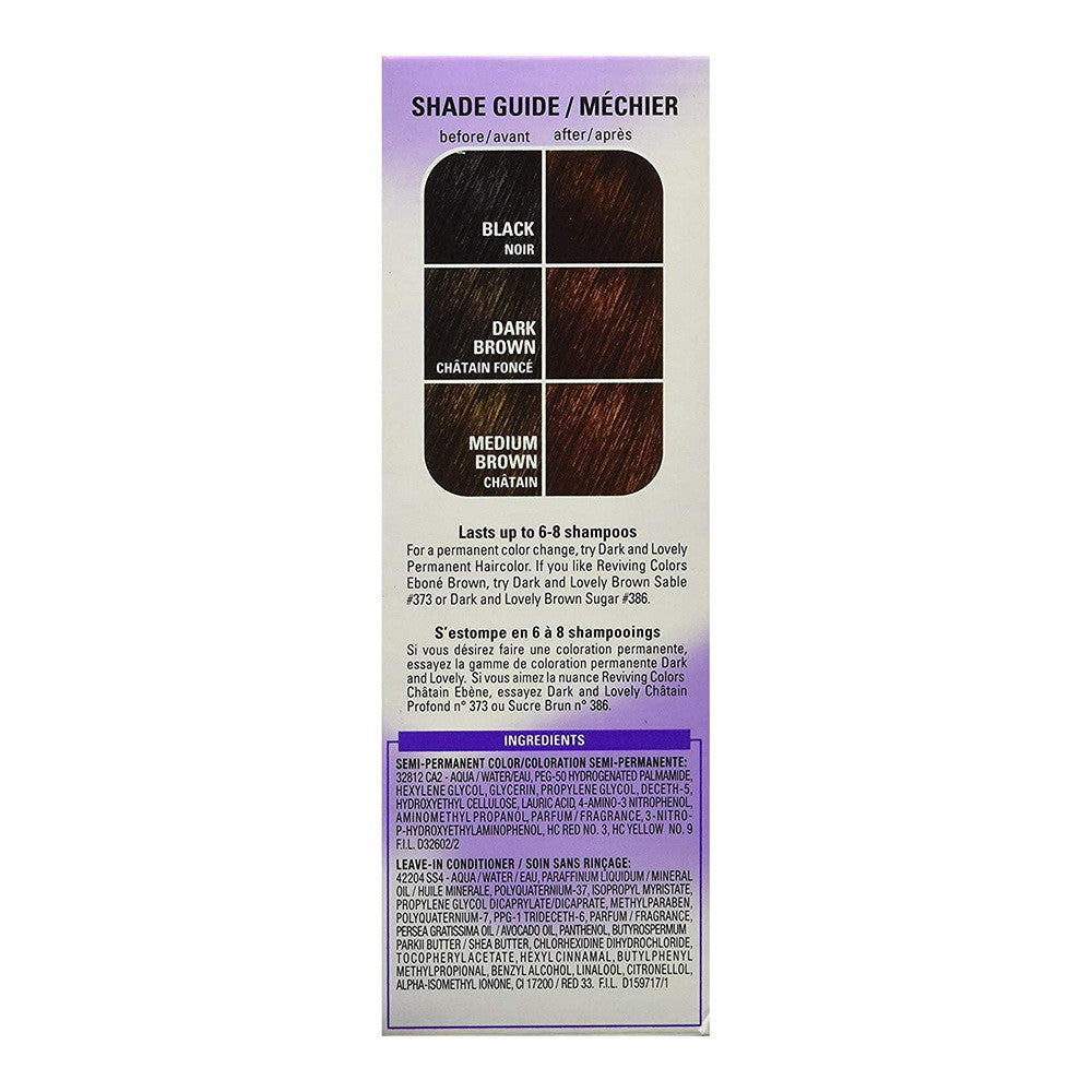Soft Sheen Carson Dark And Lovely Relax And Color Same Day 393 Haircolor, Spiced Auburn - 1 Kit