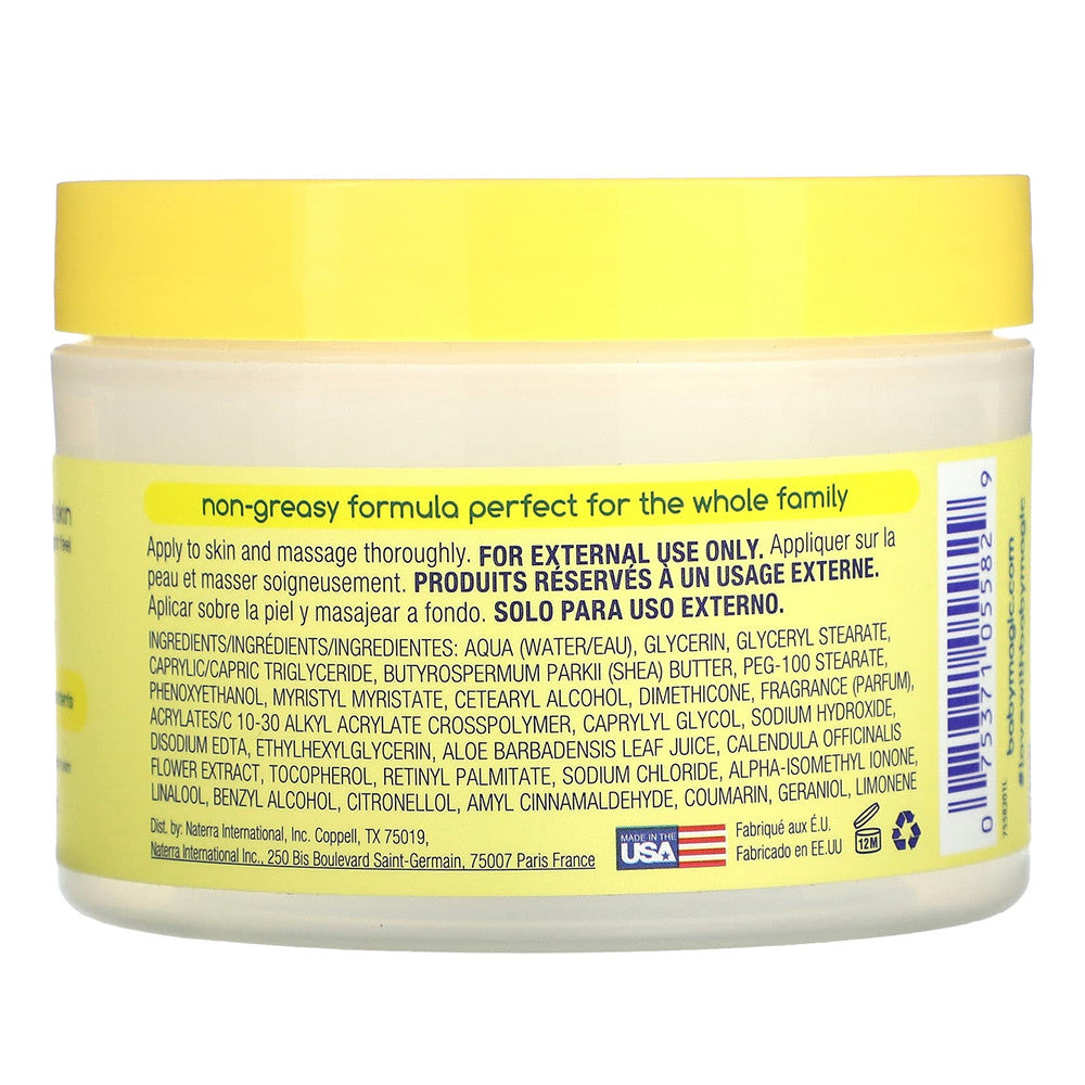 Baby Magic Creamy Whipped Butter, Soft Powder Scent, 8.4 Oz