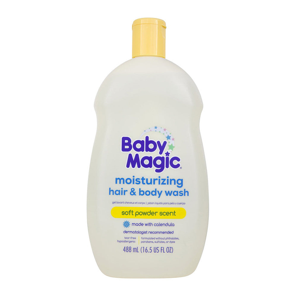 Baby Magic Moisturizing Hair And Body Wash, Soft Powder Scent, 30 Oz