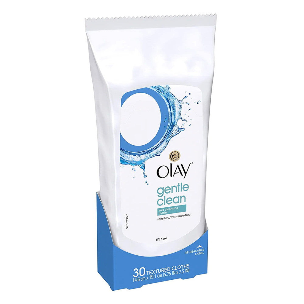 Olay Wet Cleansing Cloths, Sensitive Skin - 30 Ea