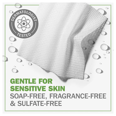 Olay 4 In 1 Daily Facial Cloths, Sensitive And Fragrance Free - 33 Ea