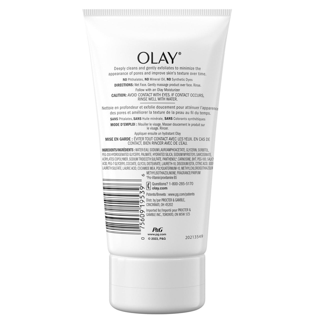 Olay Regenerist Advanced Anti Aging Detoxifying Pore Scrub, Cleanse, 5 Oz