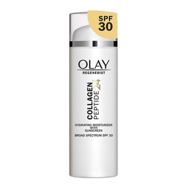 Olay Regenerist Collagen Peptide 24 SPF Moisturizer, SPF 30, 1.7 Oz