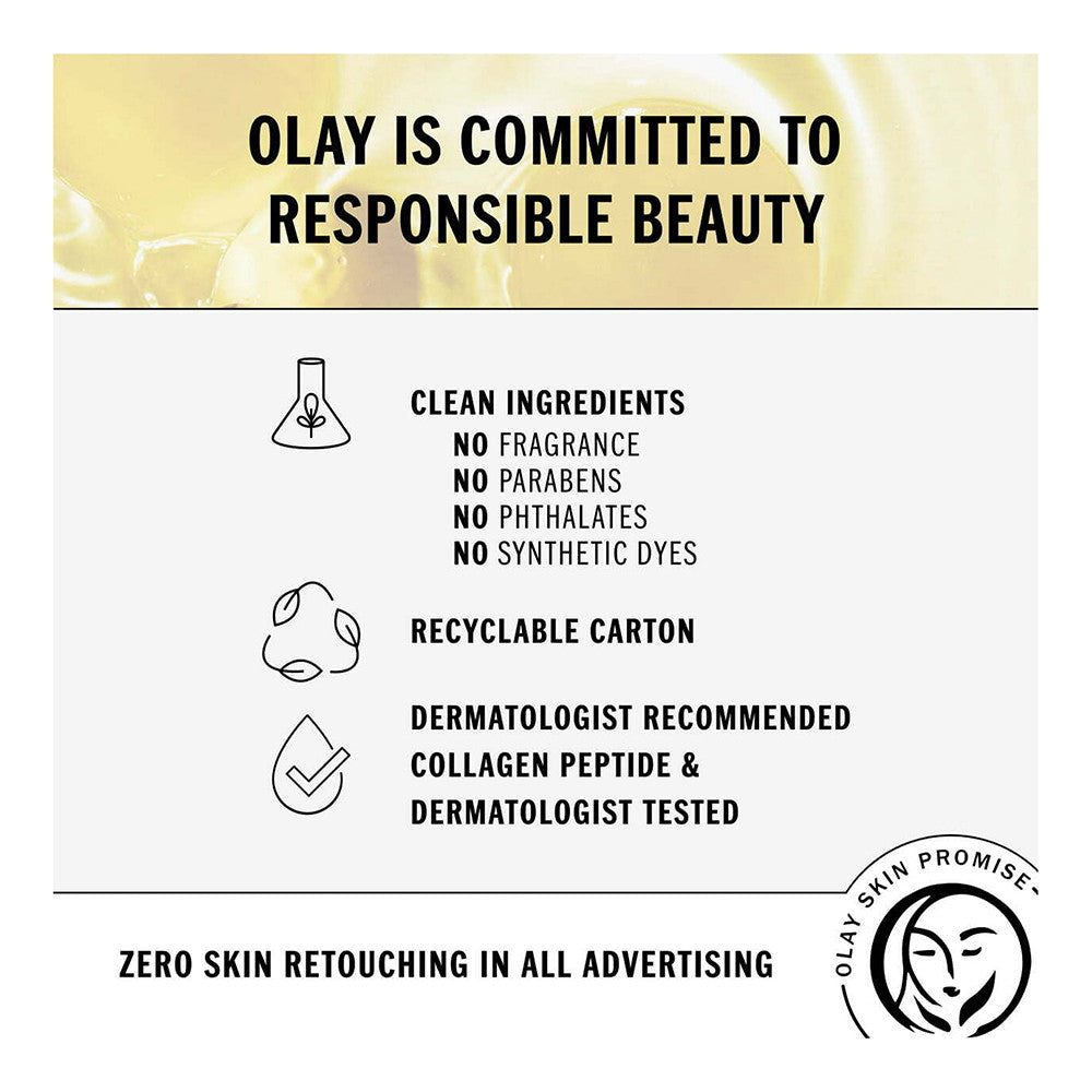 Olay Regenerist Collagen Peptide 24 MAX Face Moisturizer, Fragrance Free, 1.7 Oz