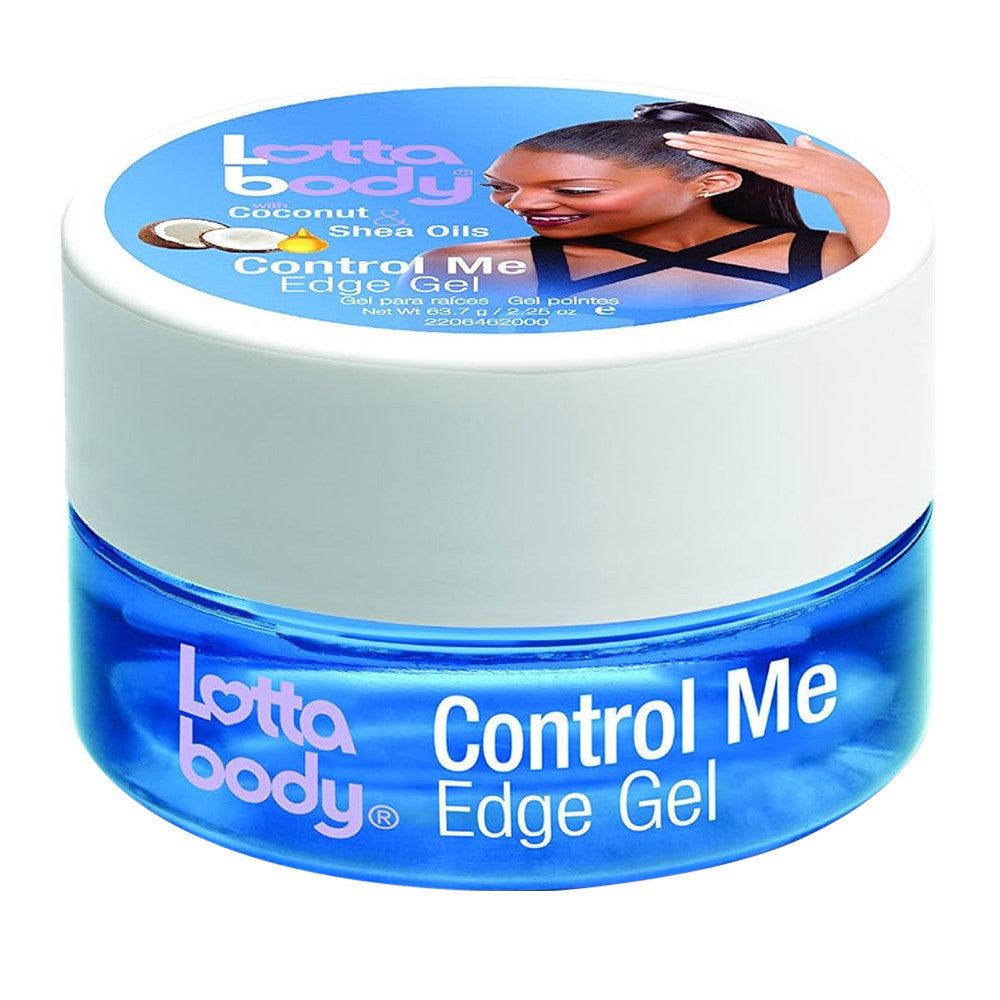 Lottta Body Coconut and Shea Oils Control Me Edge Gel for Hair, 2.25 Oz