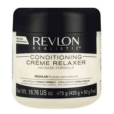 Revlon Realistic Conditioning Creme Hair Relaxer, Regular, 16.76 Oz