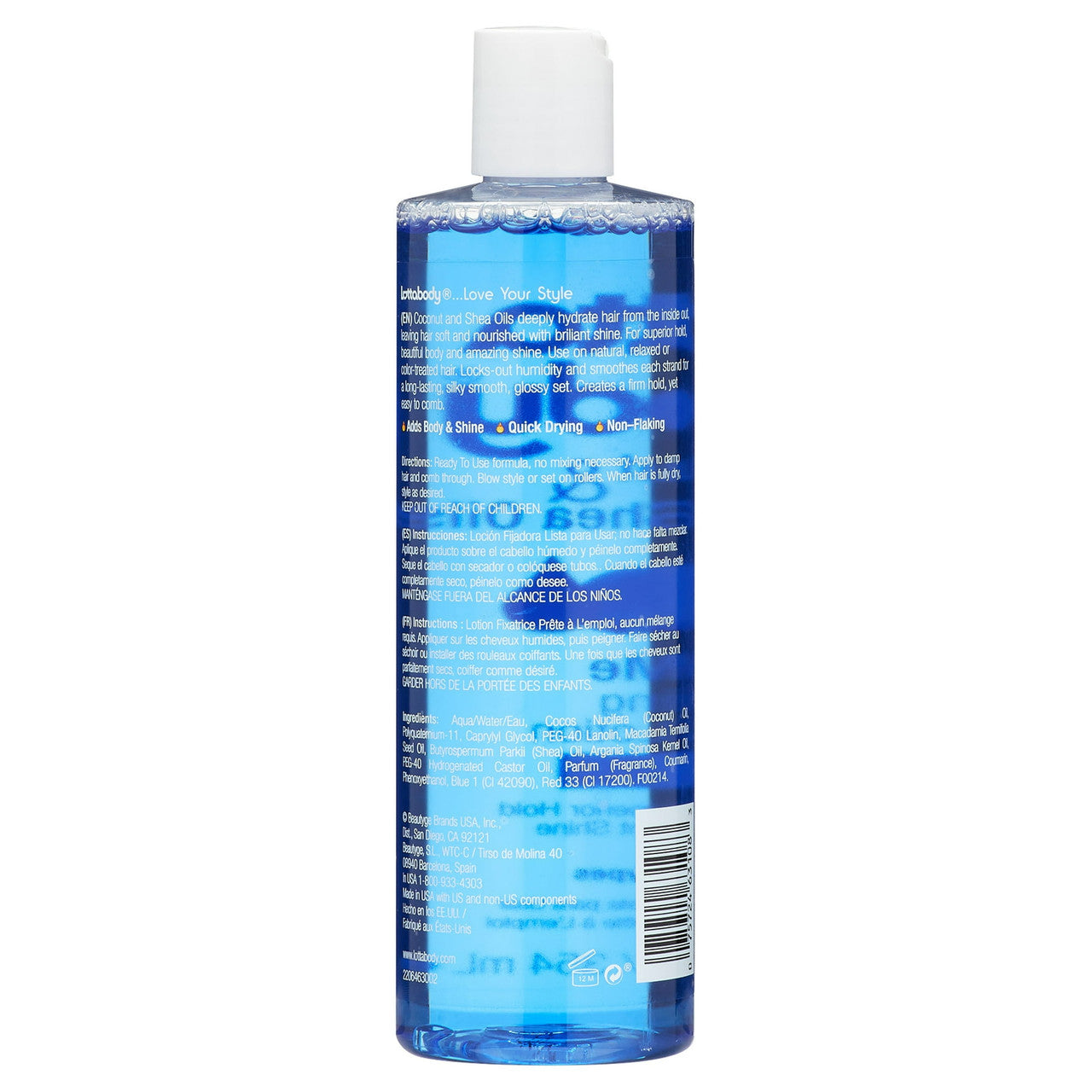 Lotta Body Texturizing Setting Lotion For Relax And Natural Hair 12 oz