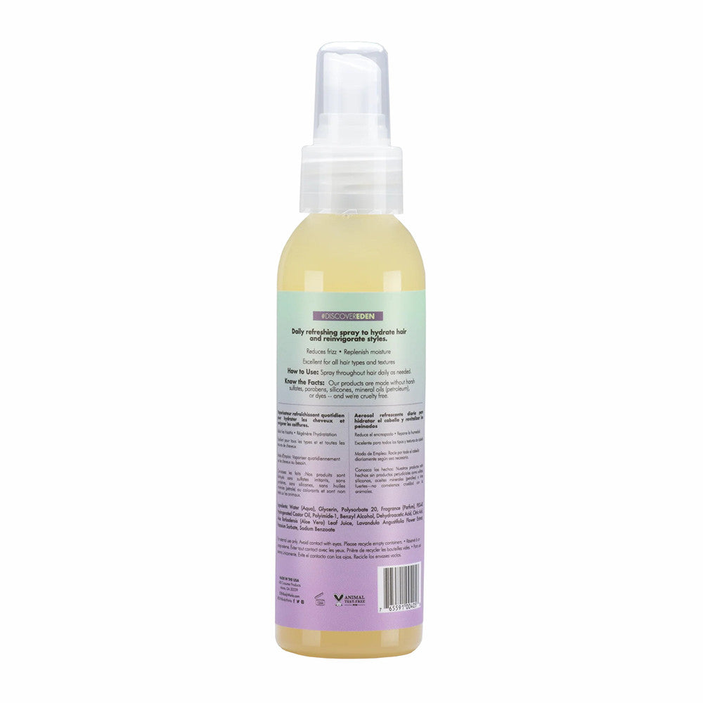Eden Bodyworks Lavender Aloe Hydrating Refresh Hair Spray, 4 Oz