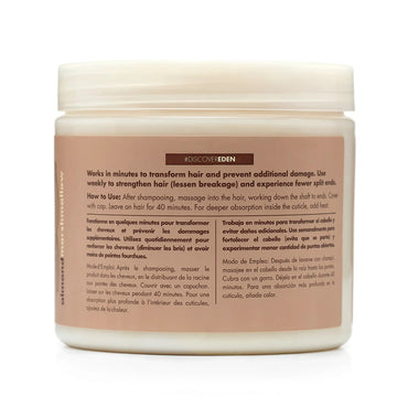 Eden BodyWorks Almond Marshmallow Split End Repair Hair Masque, 16 Oz
