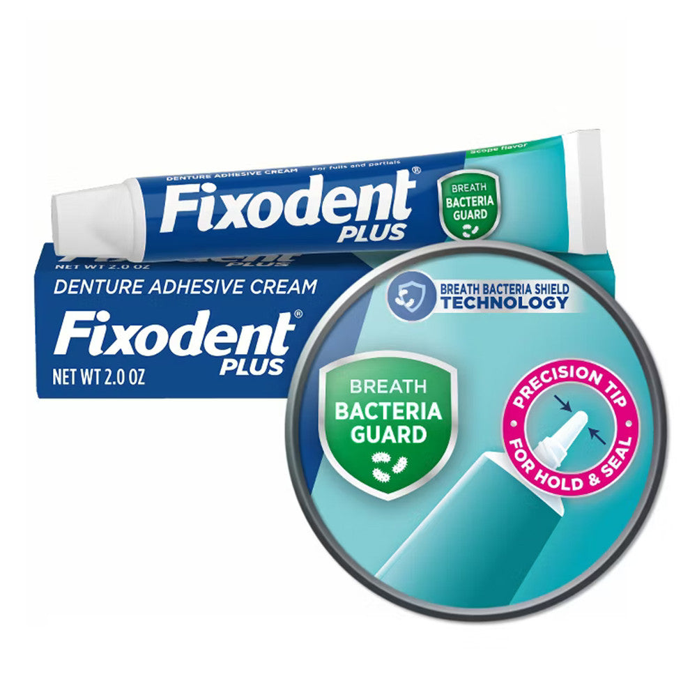 Fixodent Extra Hold Denture Adhesive Powder, 2.7 Oz