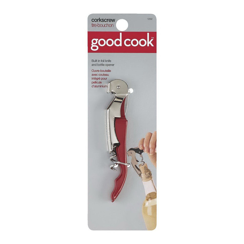 Goodcook Waiters Corkscrew Bottle Opener, 1 Ea
