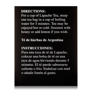 Hobe Labs Treasure of The Incas PAU DArco Herbal Tea Bags, 54 Ea