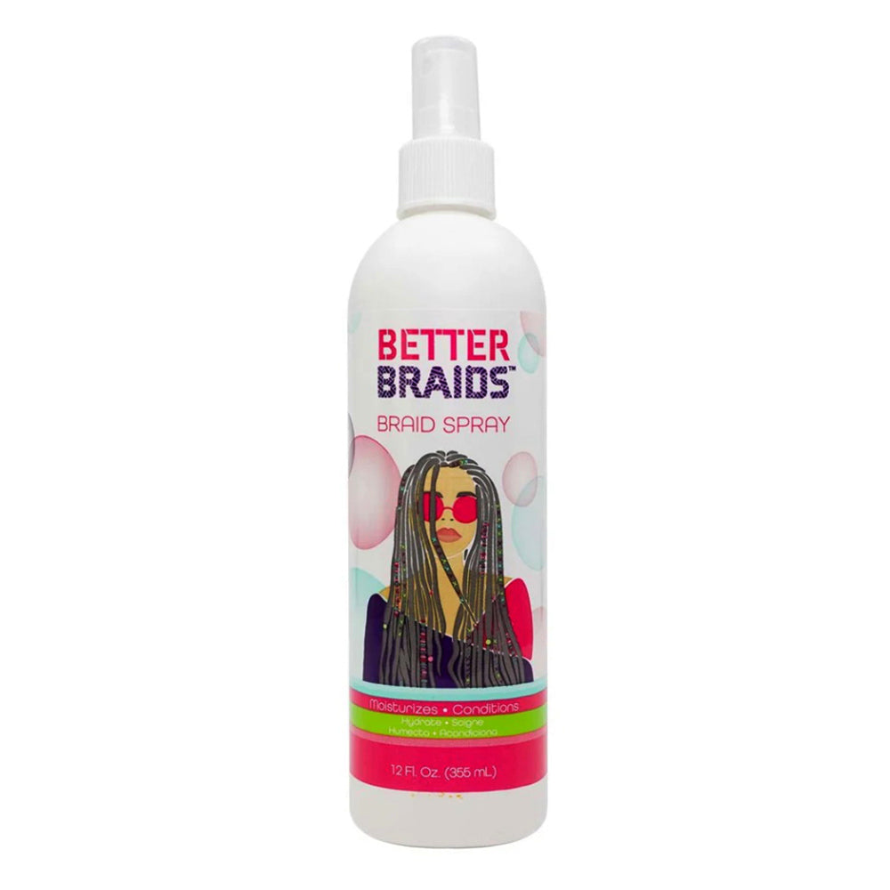Better Braids Medicated Braid Hair Spray, 12 Oz