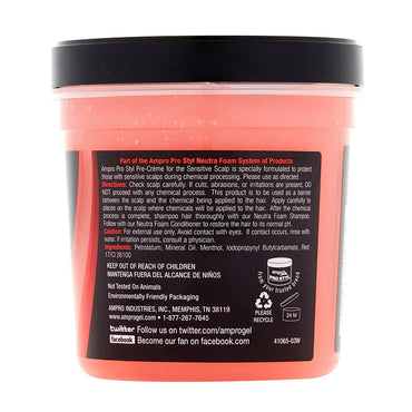 Ampro Pro Styl Neutra Foam Pre Creme for Sensitive Scalp, 12.5 Oz