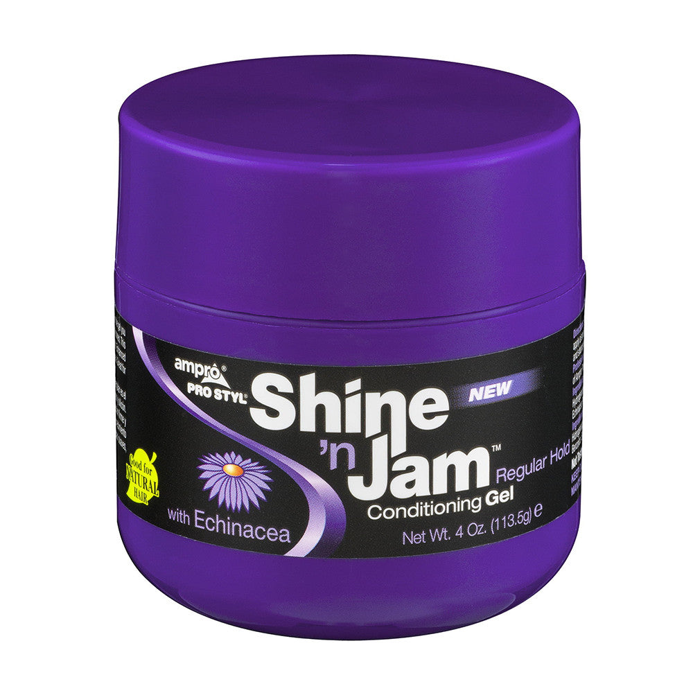 Ampro Pro Styl Shine N Jam Conditioning Gel, Regular Hold, 4 Oz