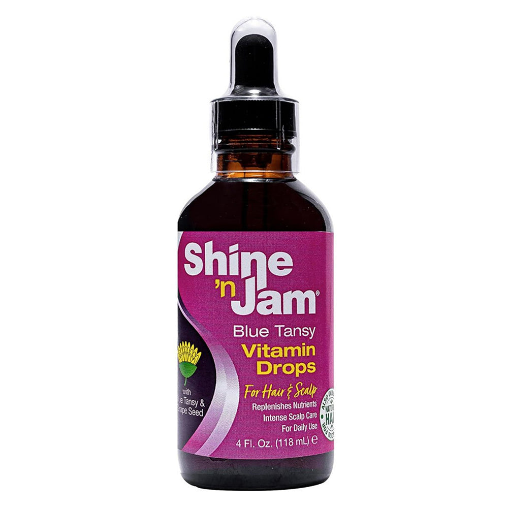Ampro Shin N Jam Tansy Vitamin Drops for Hair and Scalp, 4 Oz