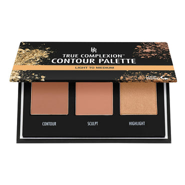 Black Radiance True Complexion Contour Palette, Light to Medium, 1 Ea
