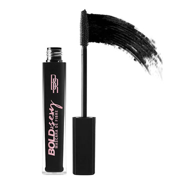 Black Radiance Bold and Sexy Fiber Mascara, Black, 1 Ea