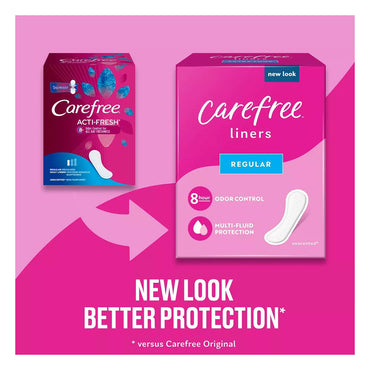 Carefree Acti Fresh Panty Liners, regular, 120 Ea