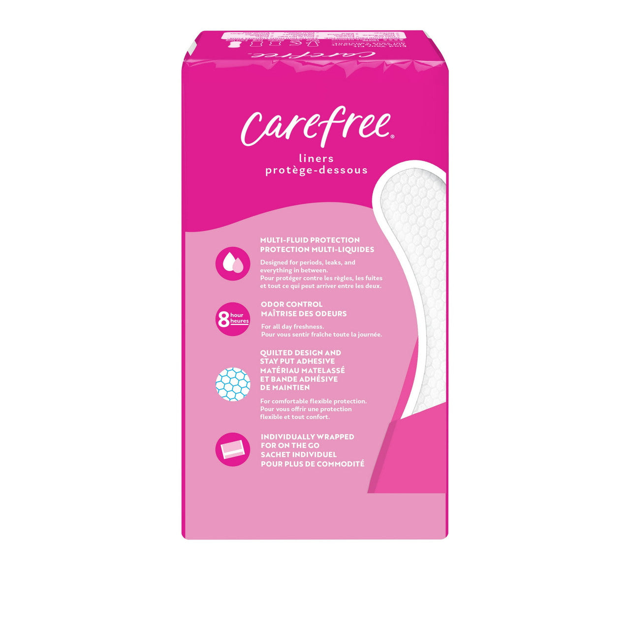 Carefree ACTi-Fresh Extra Long Pantiliners To Go, Unscented, 36 Ea
