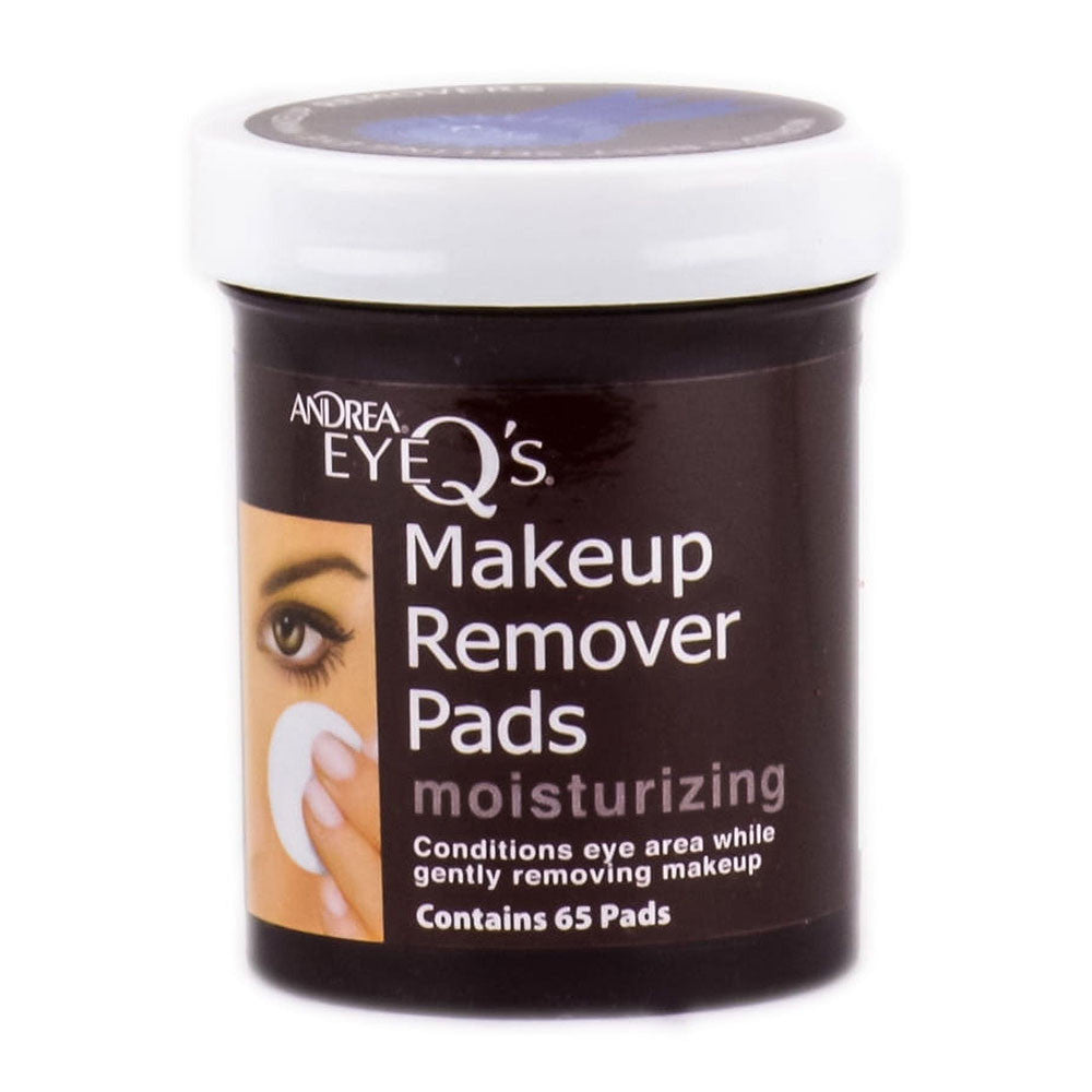 Andrea Eye Qs Eye Make Up Remover Pads Moisturizing, 65 Ea