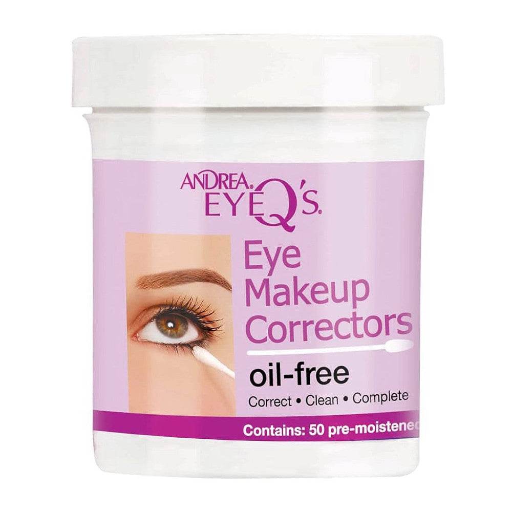 Andrea Eye Qs Eye Make Up Corrector Swabs, 50 Ea/1 Pack