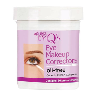 Andrea Eye Qs Eye Make Up Corrector Swabs, 50 Ea/1 Pack