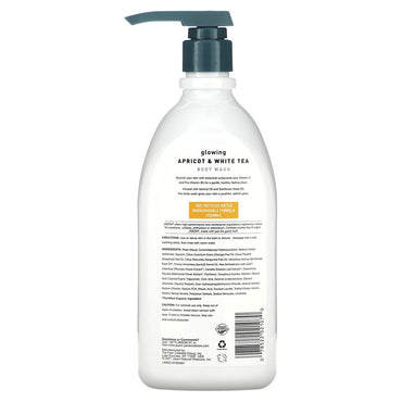 Jason Glowing Apricot Pure Natural Body Wash, 30 Oz