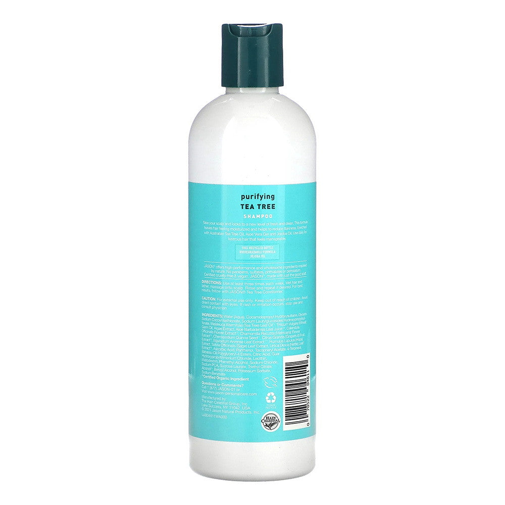 Jason Purifying Tea Tree Shampoo, 12 Oz