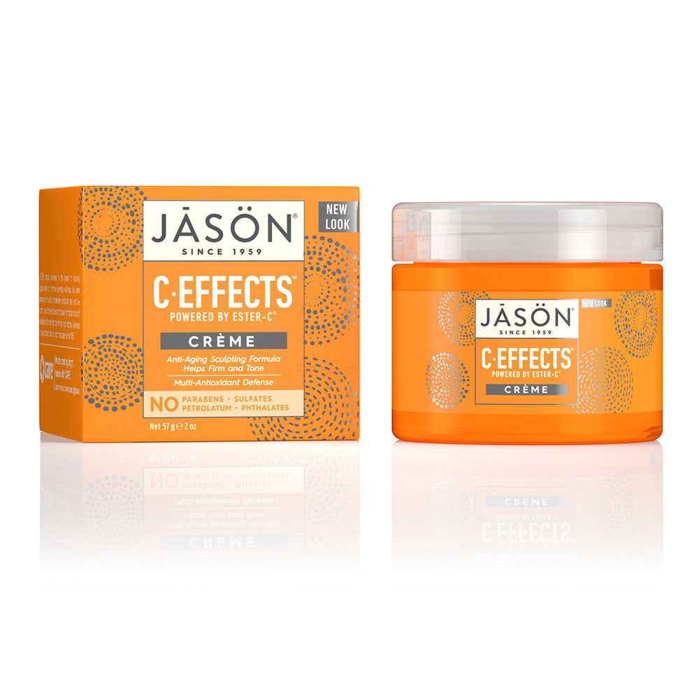 Jason C Effects Pure Natural Face Creme, 2 Oz