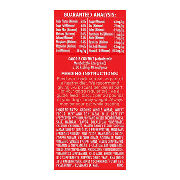 Milk Bone Crunchy Texture Snacks for Medium Dogs, Teeth Clean, 24 Oz