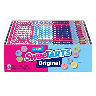 Nestle Sweetarts Rolls Candy, 1.8 Oz, 36 Bar