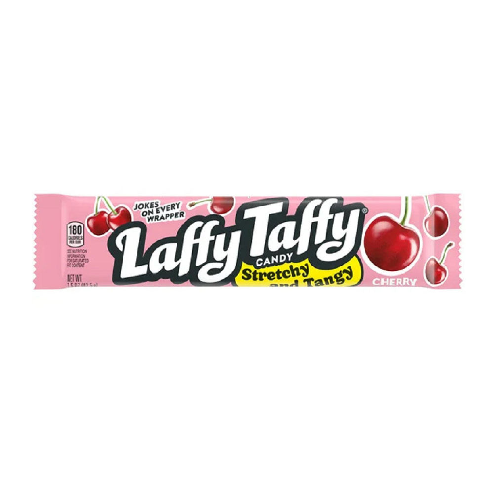 Nestle Laffy Taffy Candy Cherry Bar, 24 Ea